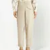 Укороченные брюки прямого кроя