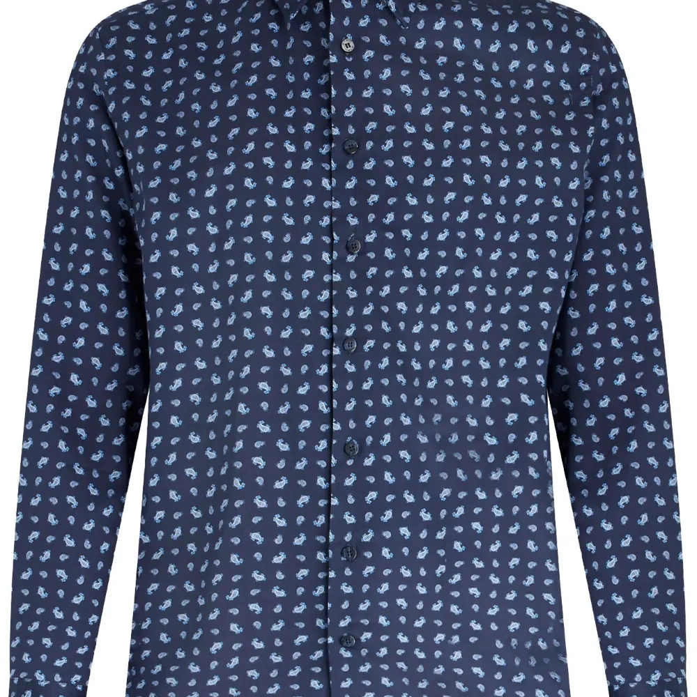 Рубашка с графичным принтом