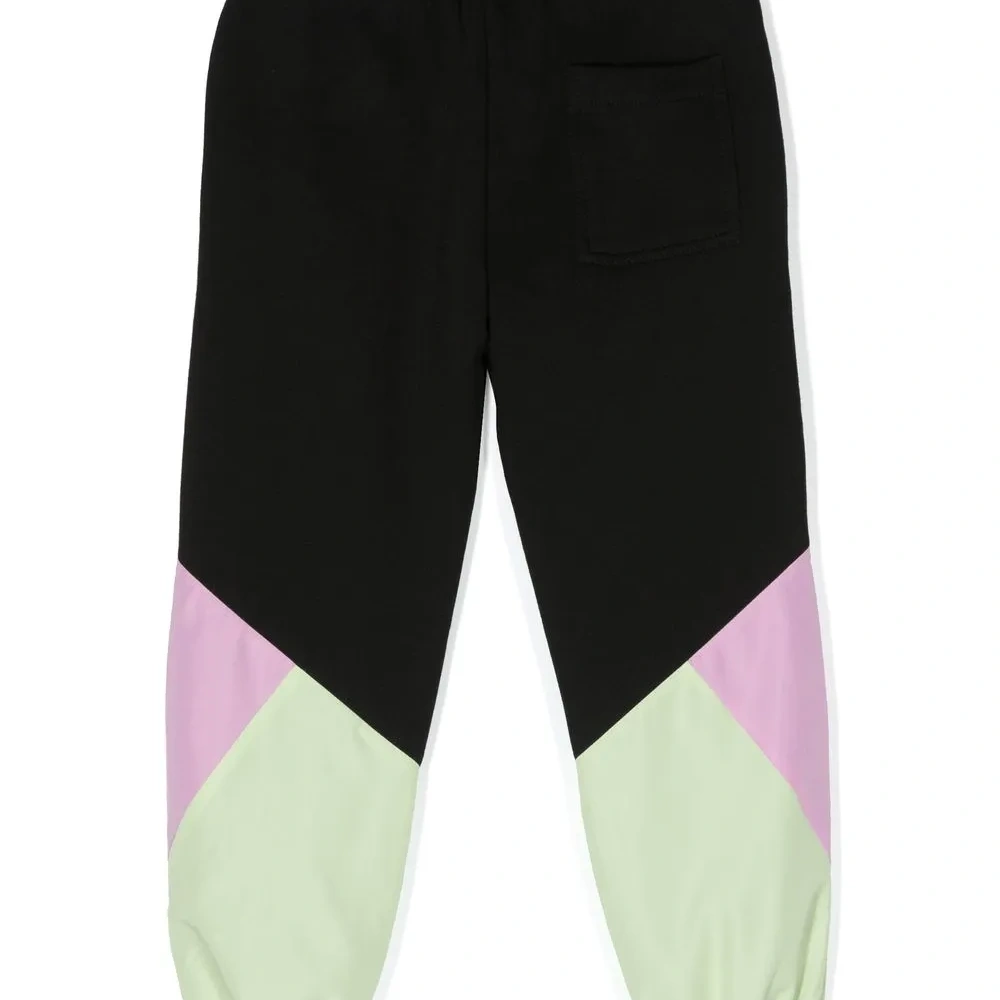 Спортивные брюки в стиле колор-блок