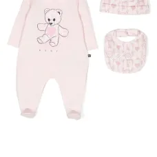 "комплект из комбинезона, шапки и нагрудника"