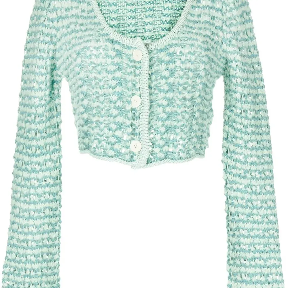 Кардиган крупной вязки