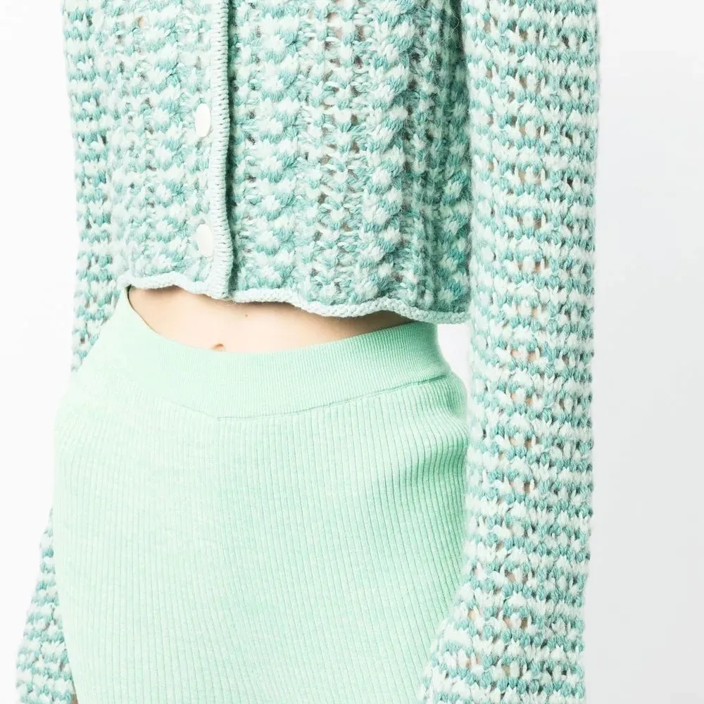 Кардиган крупной вязки