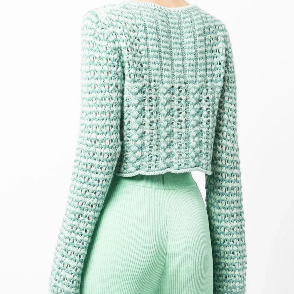 Кардиган крупной вязки