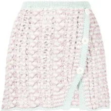 Юбка со смещенной застежкой