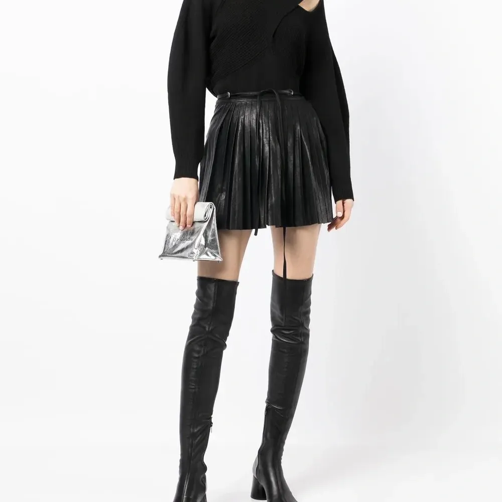 Джемпер в рубчик