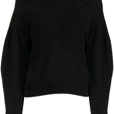 Джемпер в рубчик