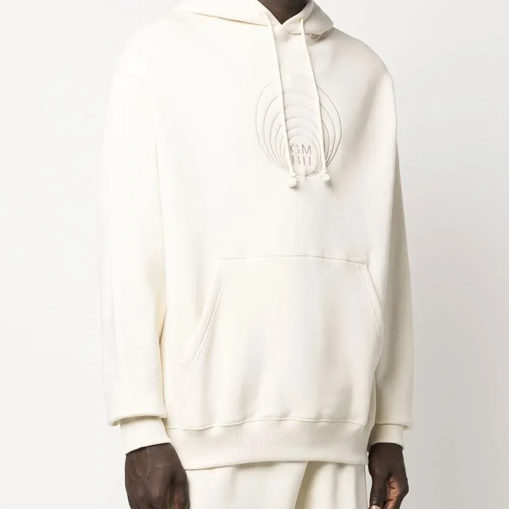 Худи из органического хлопка с вышитым логотипом