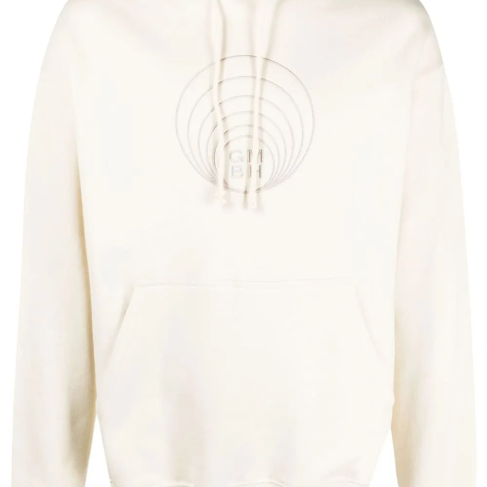 Худи из органического хлопка с вышитым логотипом