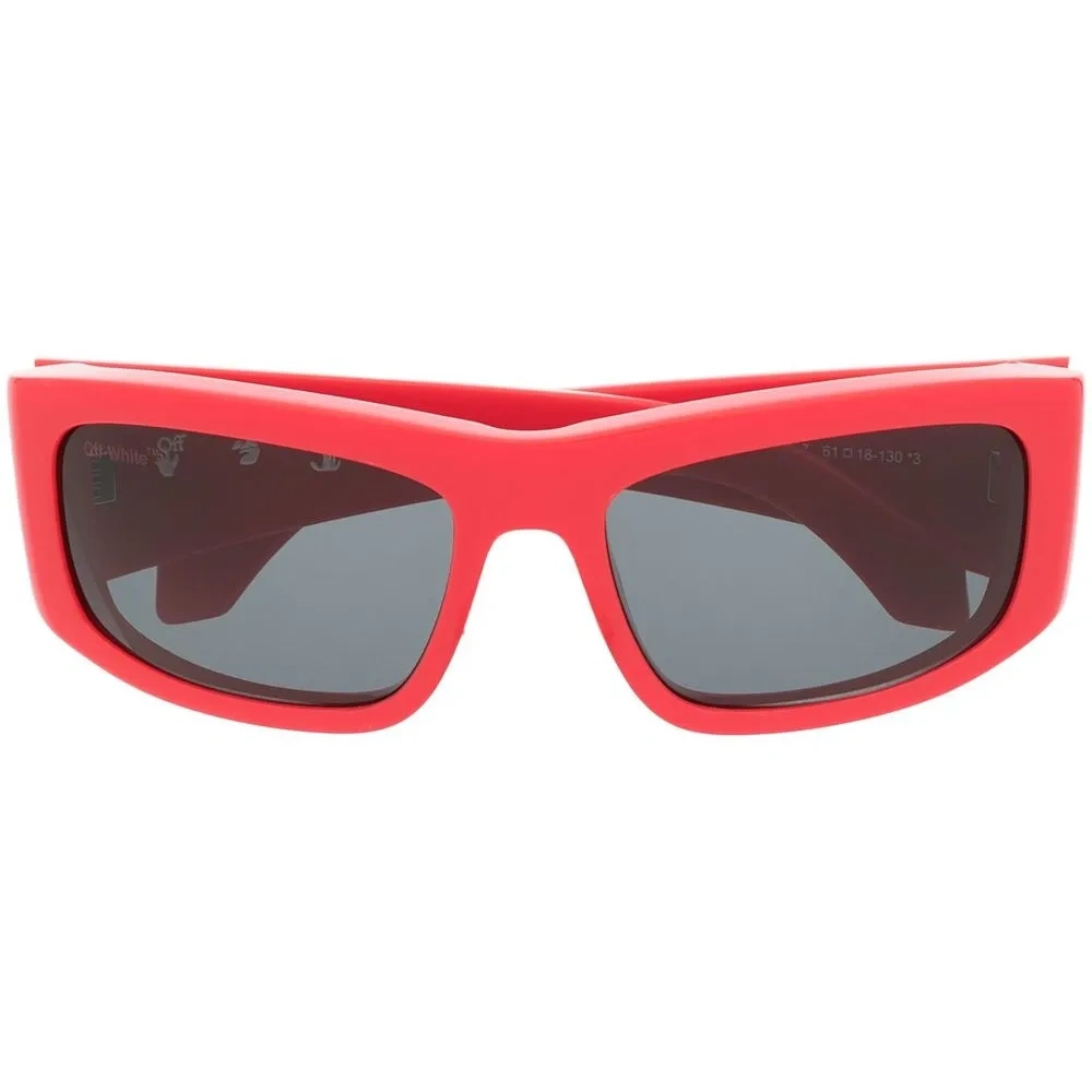 Солнцезащитные очки в прямоугольной оправе с логотипом Arrows Солнцезащитные очки в прямоугольной оправе с логотипом Arrows