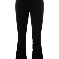 Расклешенные джинсы средней посадки