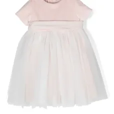 Бархатное платье с короткими рукавами