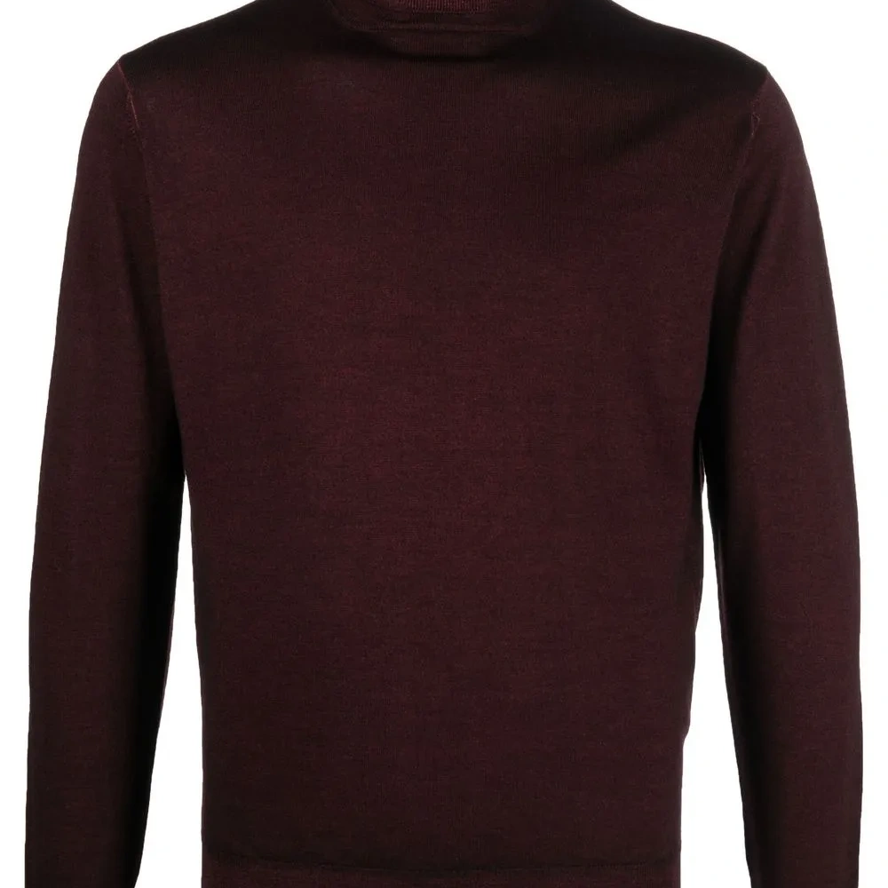 Джемпер из шерсти мериноса с высоким воротником