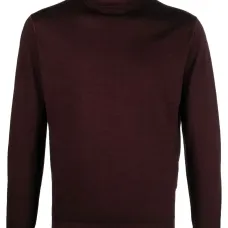 Джемпер из шерсти мериноса с высоким воротником