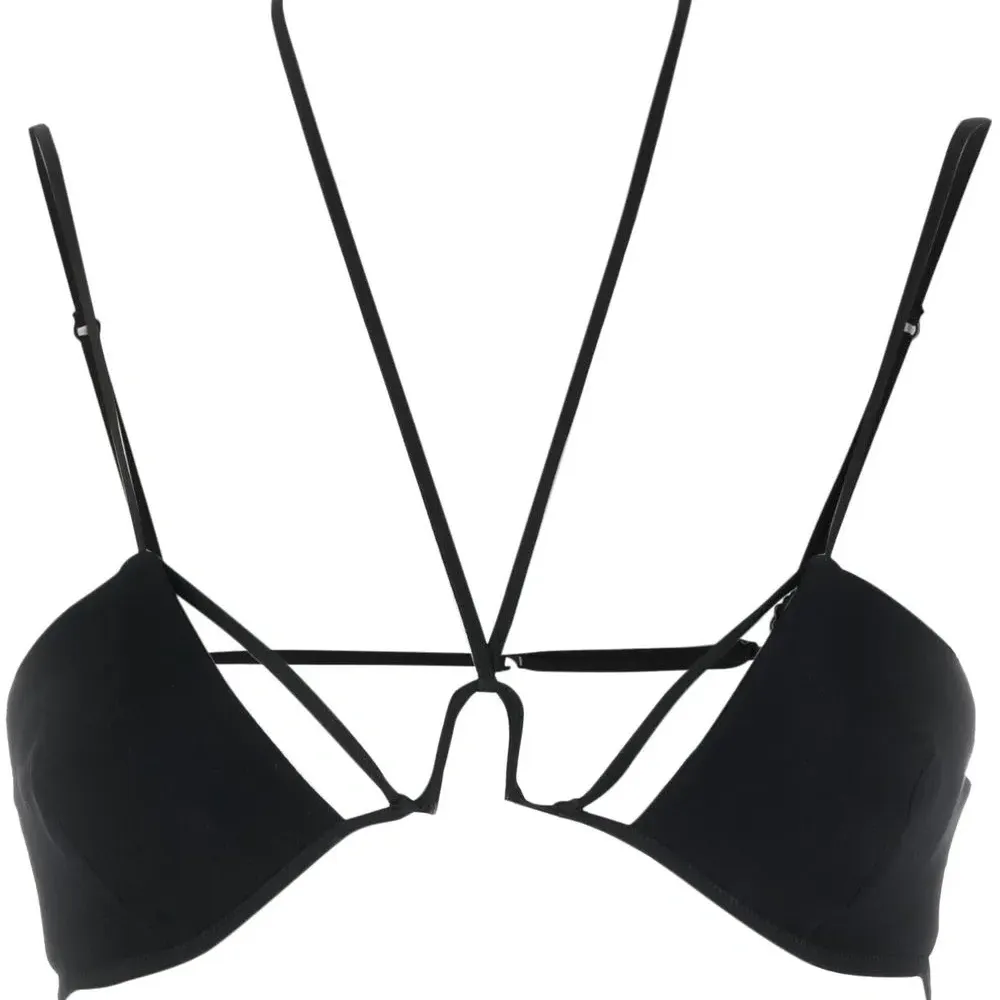 топ с вырезом халтер