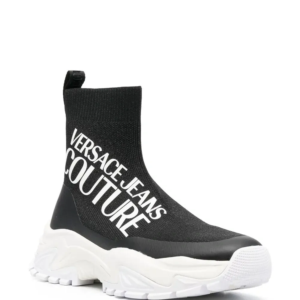 Кроссовки-носки с логотипом Кроссовки-носки с логотипом