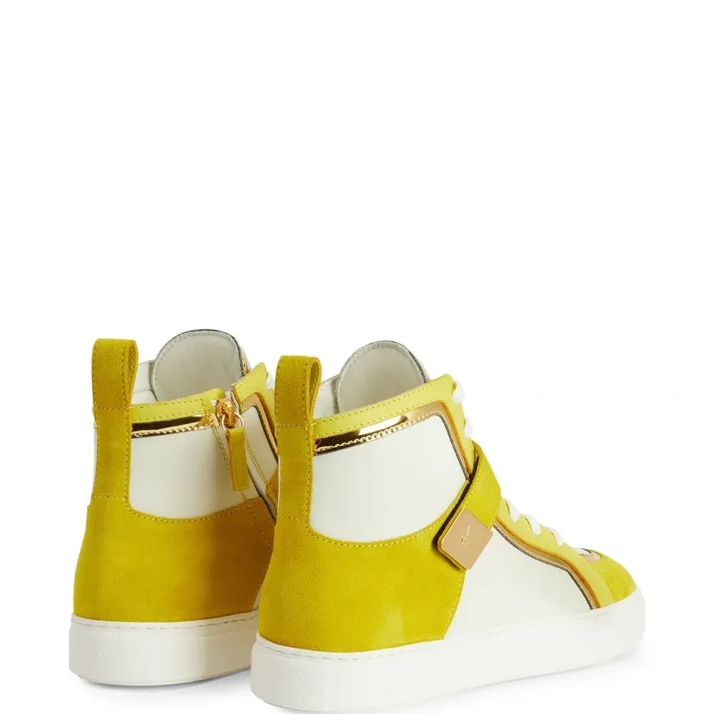 Высокие кроссовки Zenas со вставками