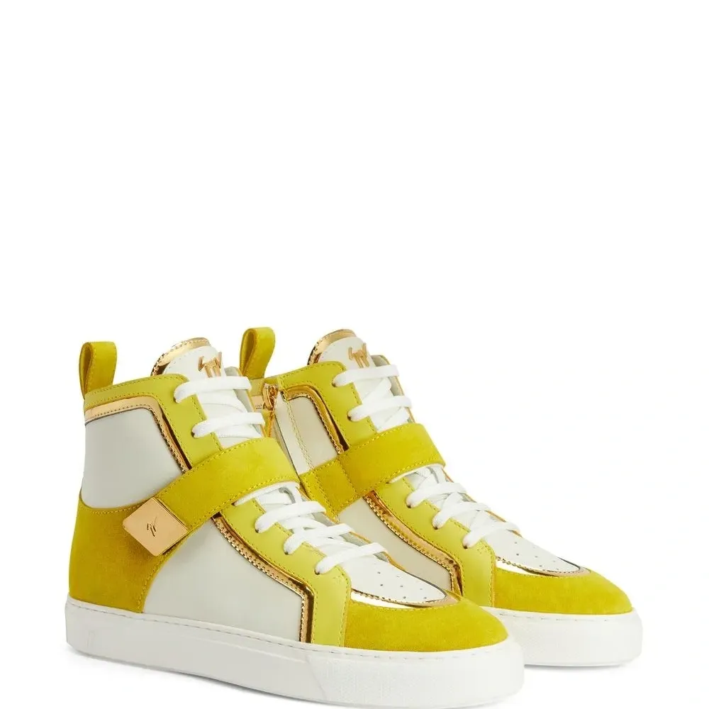 Высокие кроссовки Zenas со вставками