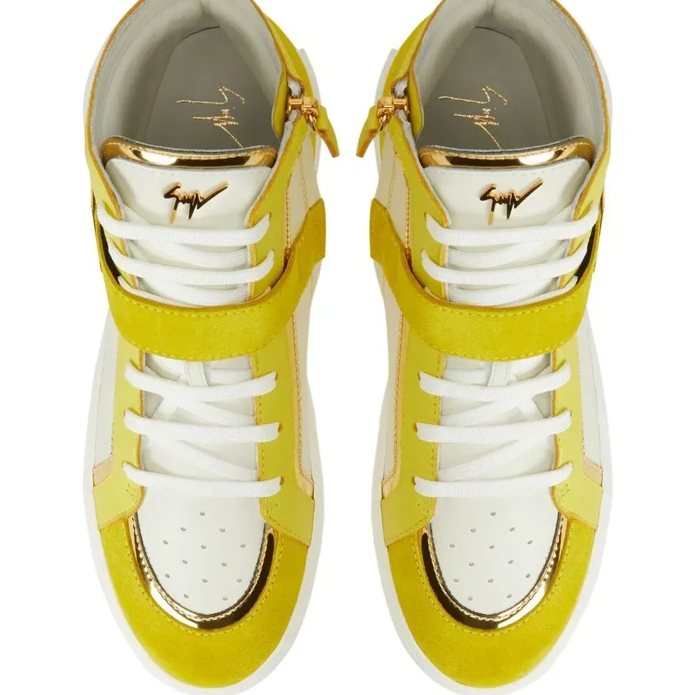 Высокие кроссовки Zenas со вставками