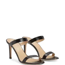 Босоножки Calista 85 с тиснением под кожу крокодила