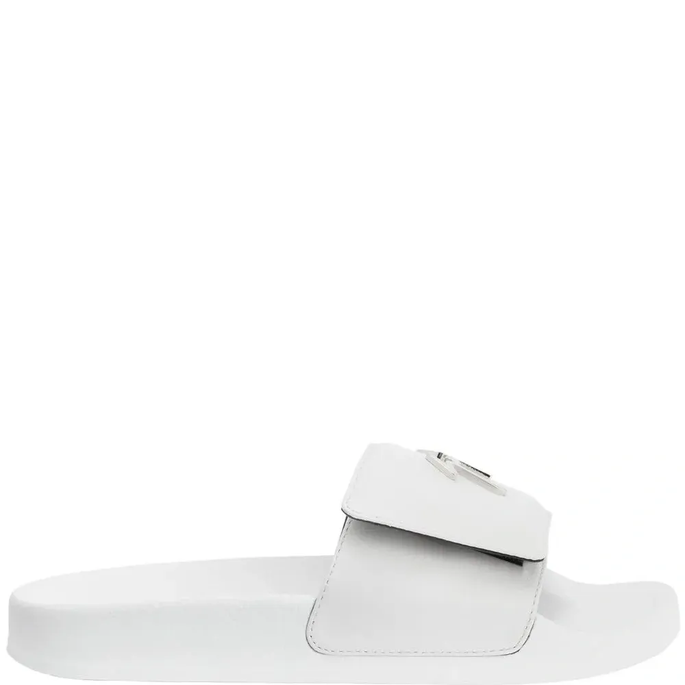 Шлепанцы на липучках с логотипом