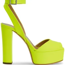 Betty 120mm crocodile-print sandals