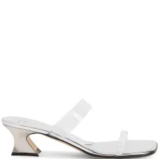 Прозрачные босоножки на блочном каблуке Прозрачные босоножки на блочном каблуке