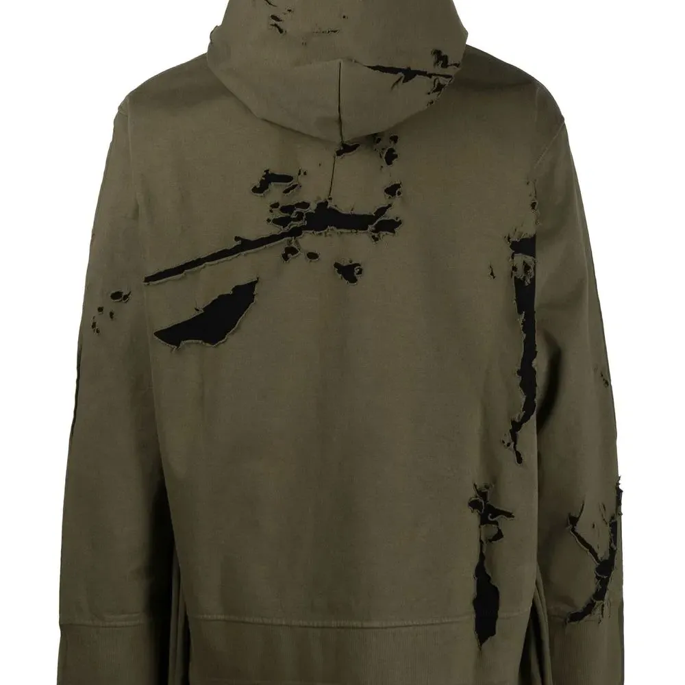 Худи с эффектом разбрызганной краски