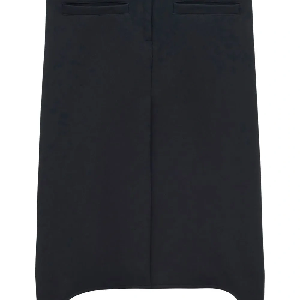 Твиловая юбка миди