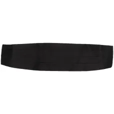 Шелковый камербанд со складками