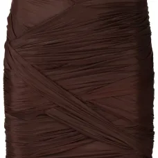 Юбка со сборками и драпировкой