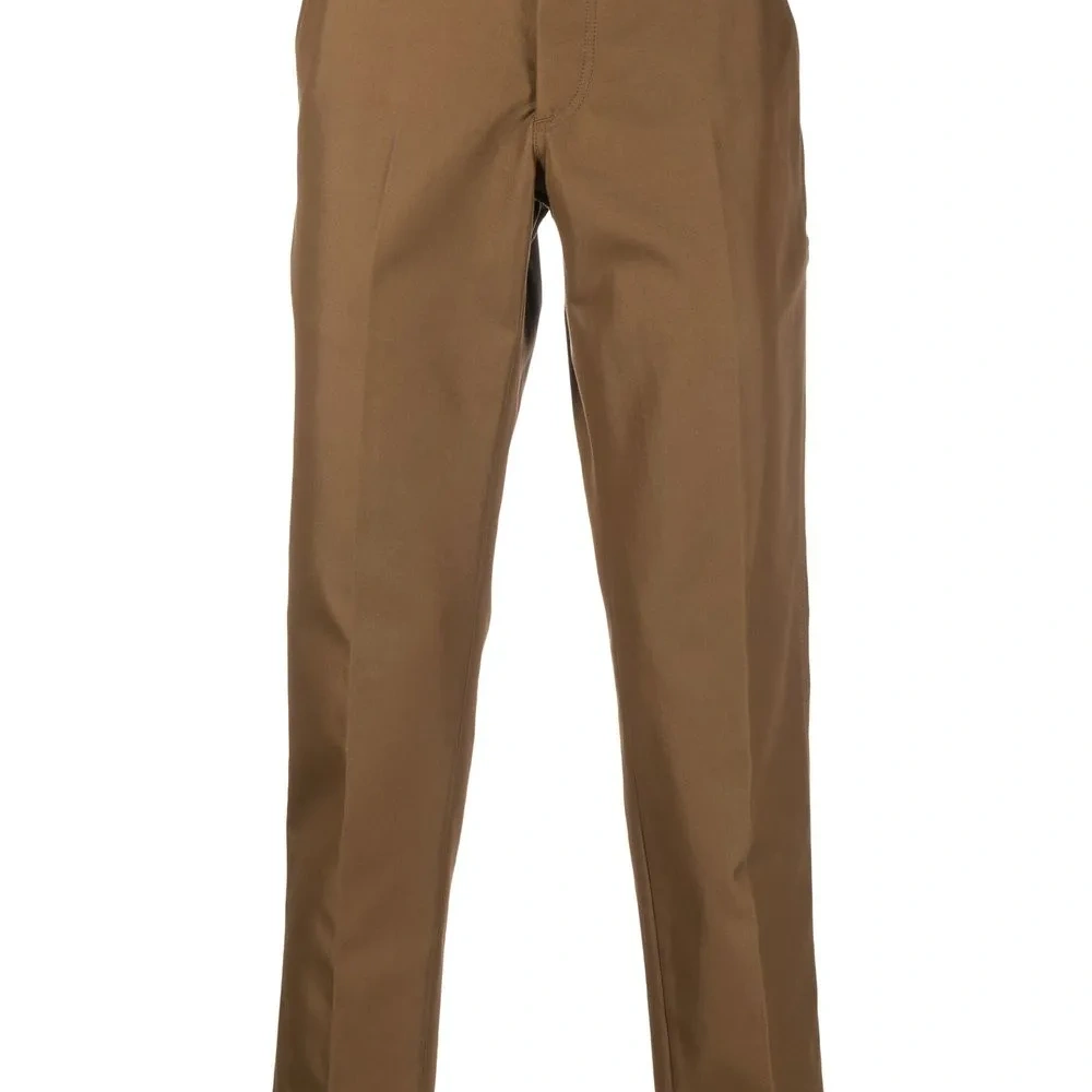 Зауженные брюки средней посадки Зауженные брюки средней посадки