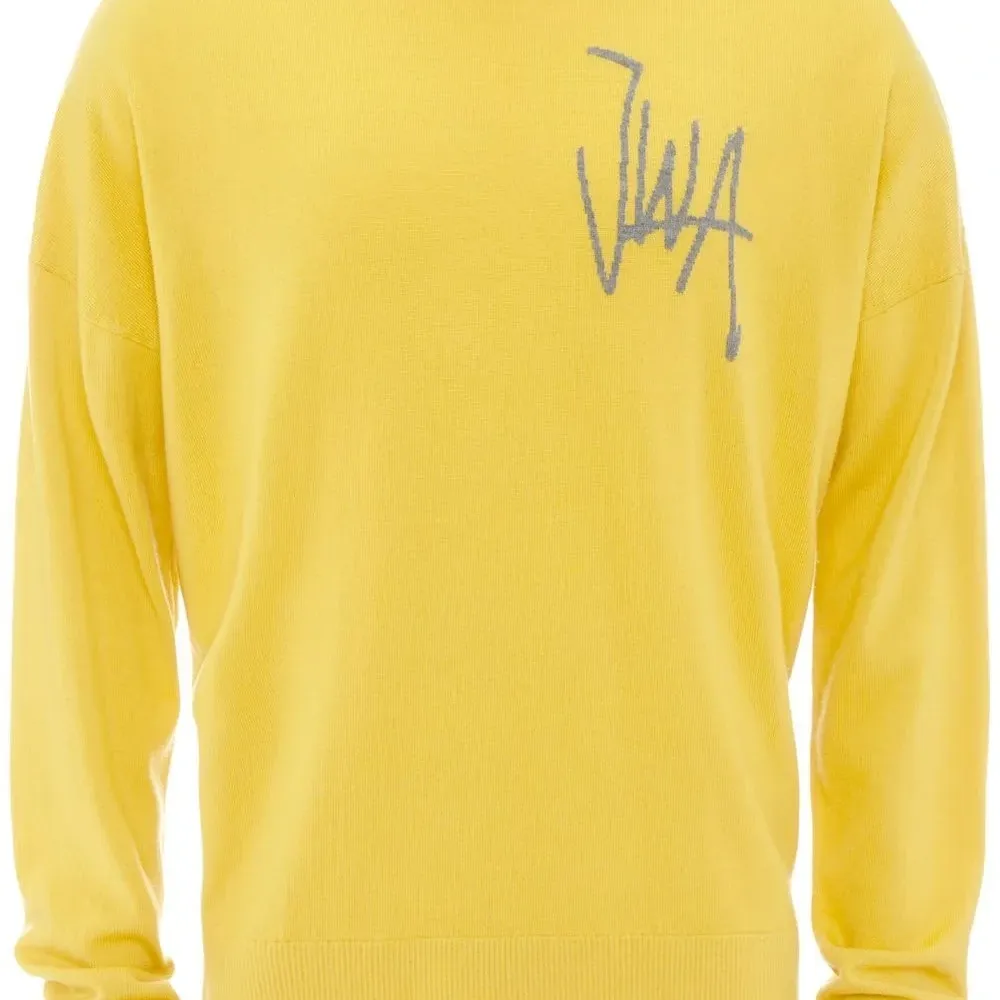 Джемпер из шерсти мериноса с логотипом