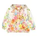 бомбер с капюшоном и цветочным принтом