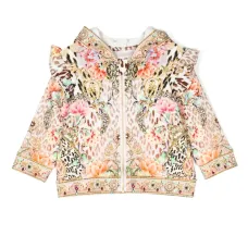 куртка с графичным принтом