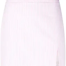 Юбка мини в полоску