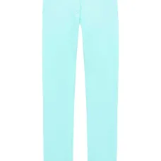 Виниловые брюки прямого кроя