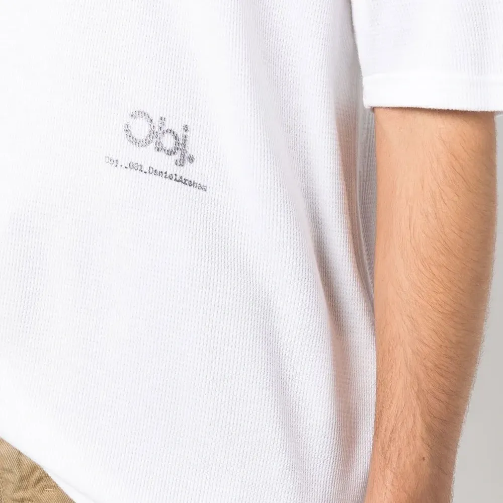 Фактурная футболка с логотипом