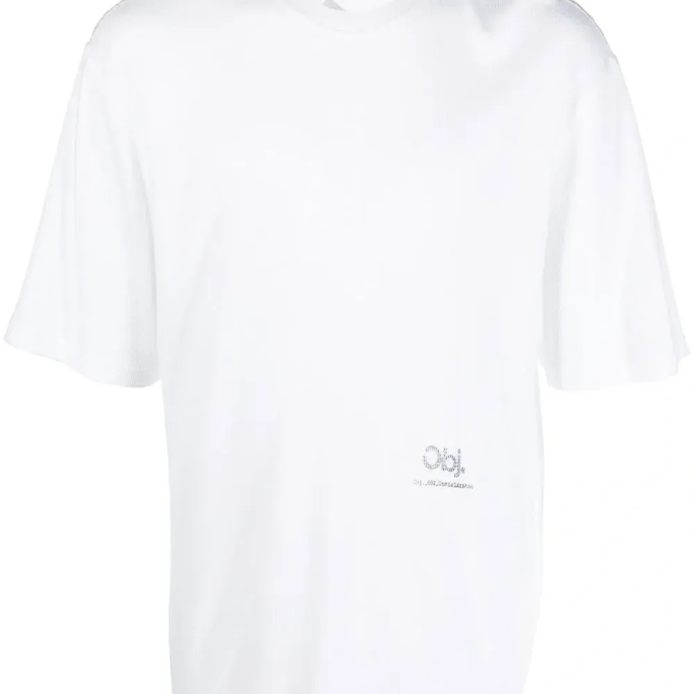 Фактурная футболка с логотипом