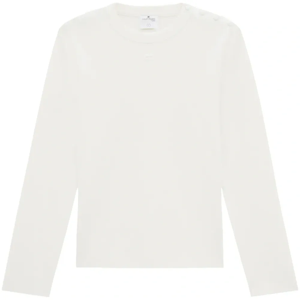 Свитер с нашивкой-логотипом