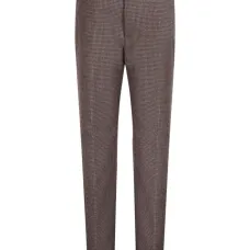 Брюки в гусиную лапку