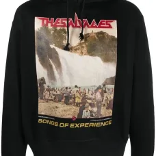 Худи с графичным принтом