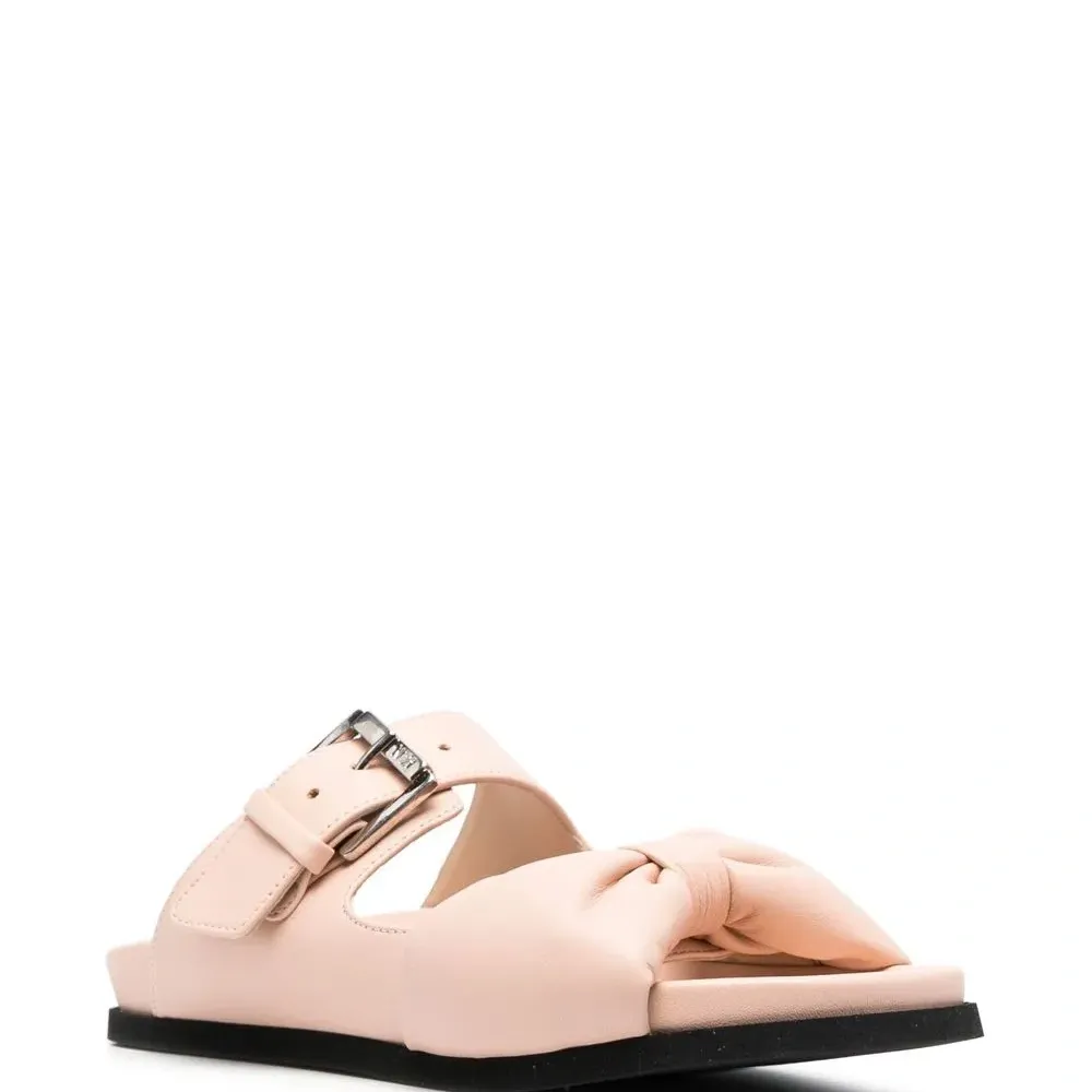 Шлепанцы с бантом