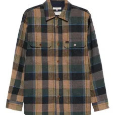 Клетчатая рубашка Robban с длинными рукавами