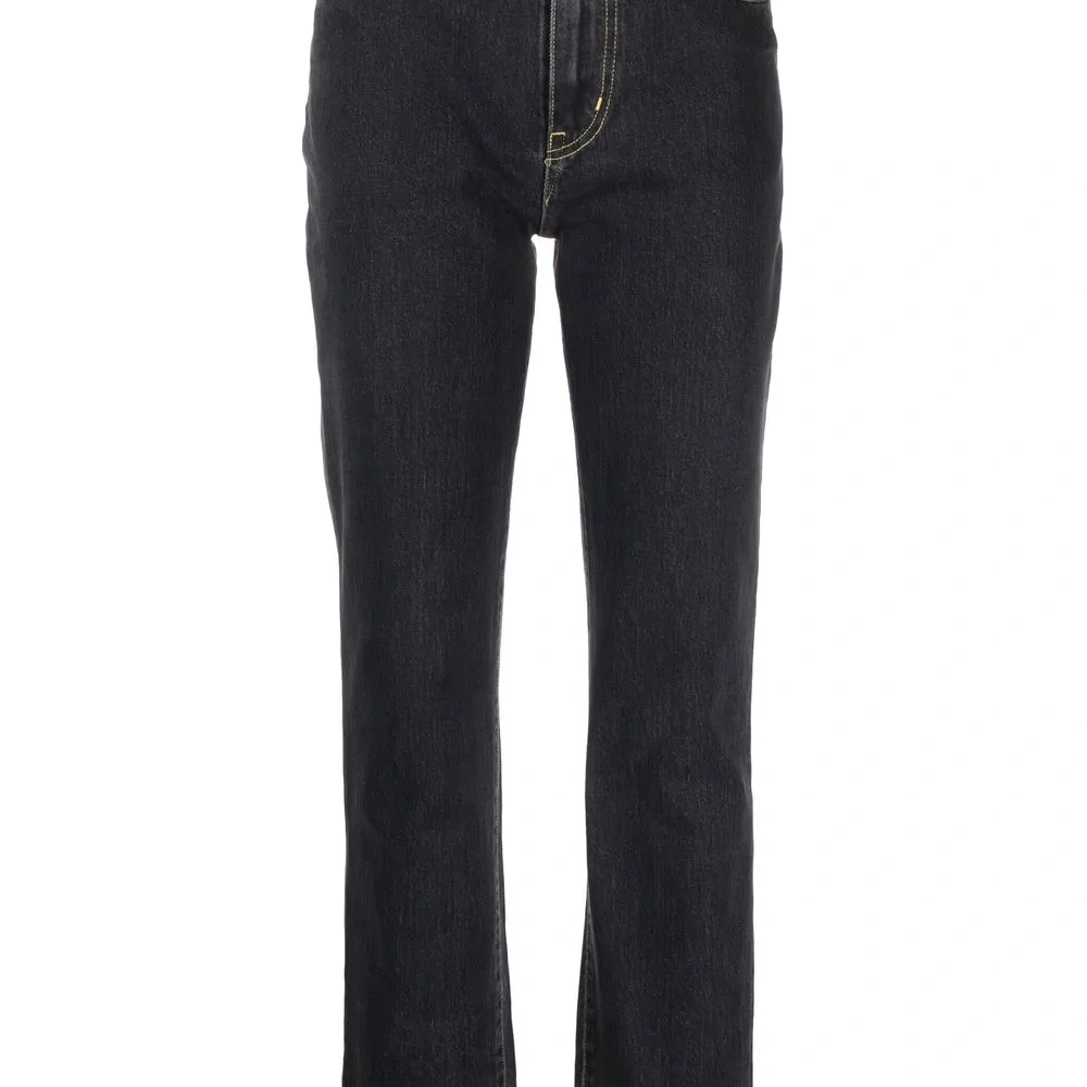 Джинсы с нашивкой-логотипом