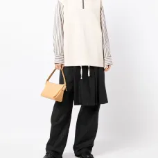 Многослойная толстовка в полоску