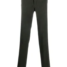 Брюки в тонкую полоску