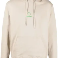 Худи из органического хлопка с вышитым логотипом