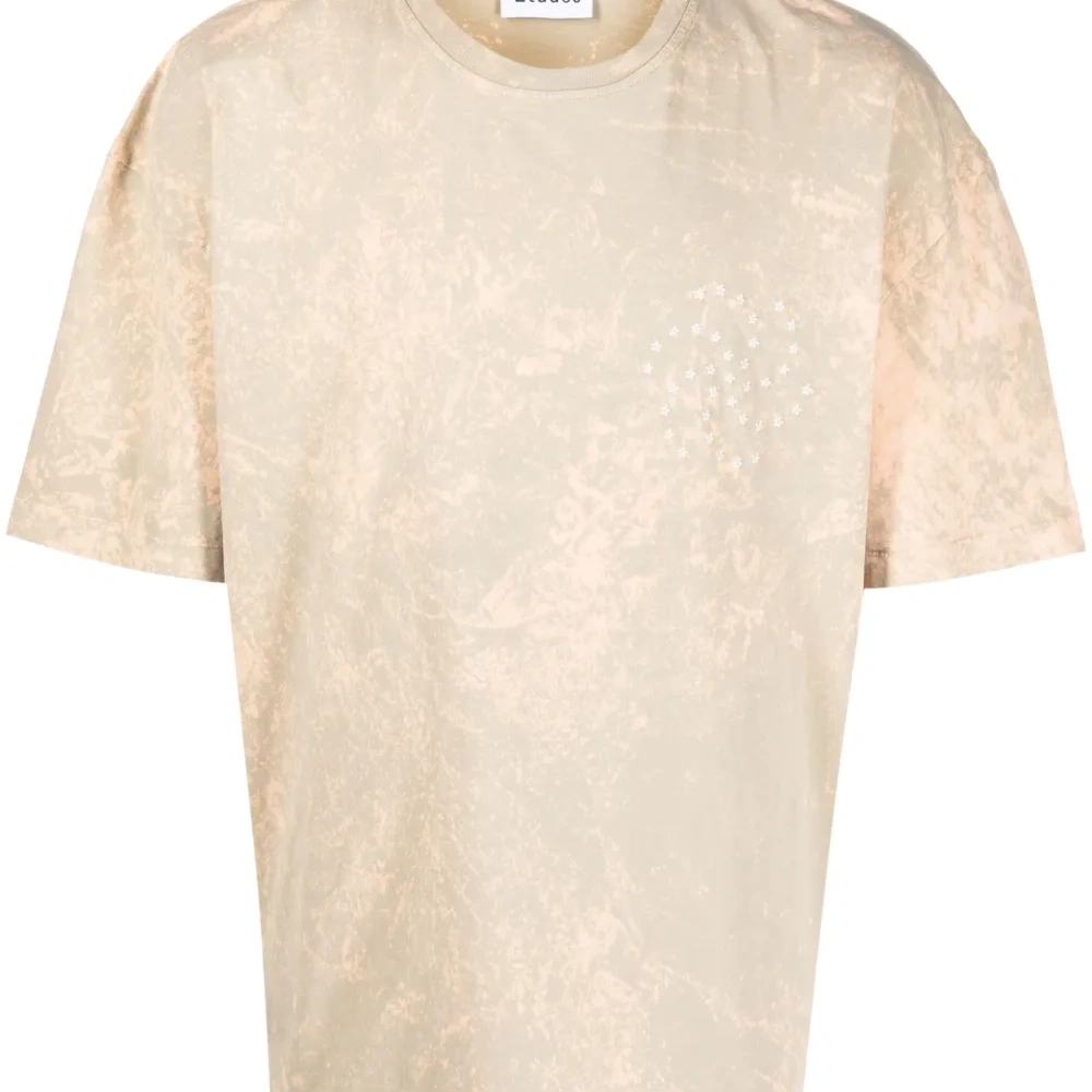 Футболка из органического хлопка с выбеленным эффектом