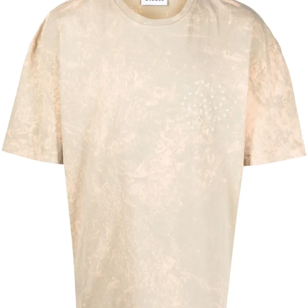 Футболка из органического хлопка с выбеленным эффектом