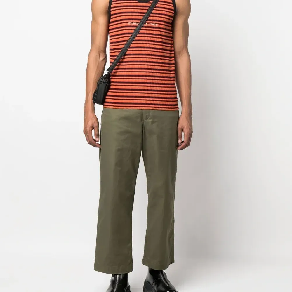 Топ с вышитым логотипом